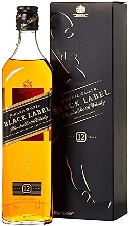 Viskijs Black Label 40% - 0,7l