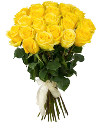 Dzeltenas rozes 60 cm (skaits pēc izvēles)